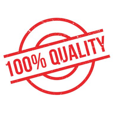 yüzde 100 kalite damgası