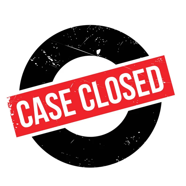 Case Closed stamp — Stock Vector © roxanabalint #29624649