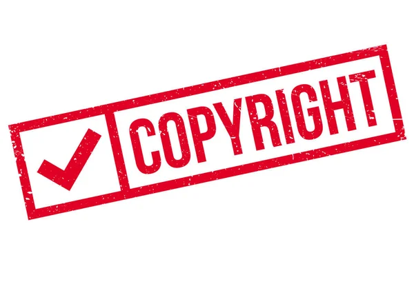 Copyright rubber stamp — Stock Vector