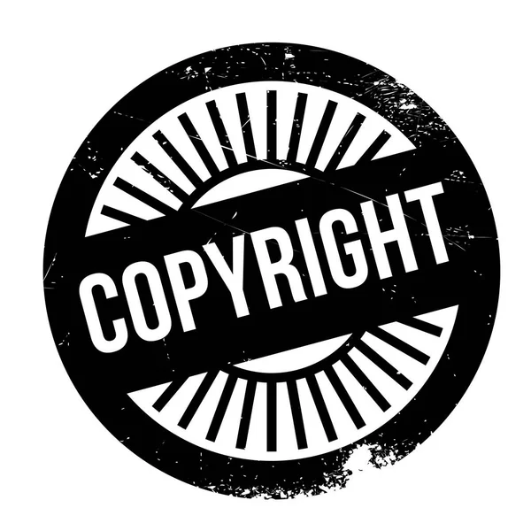 Copyright rubber stamp — Stock Vector