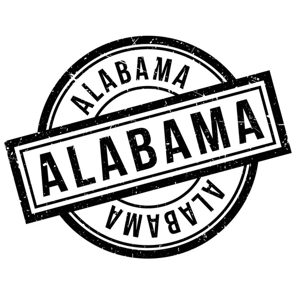 Alabama sello de goma — Vector de stock
