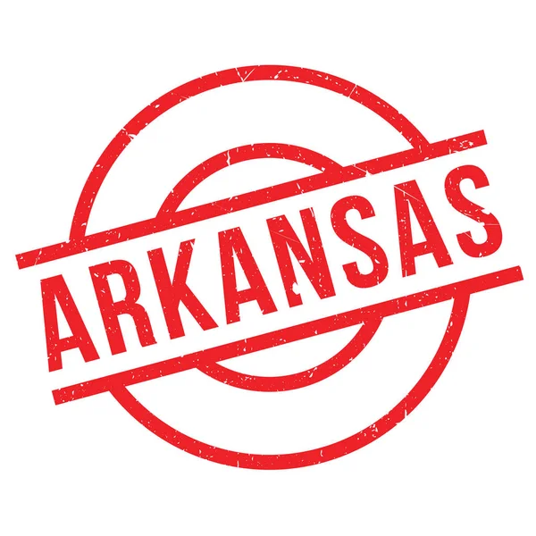 Arkansas gumibélyegző — Stock Vector