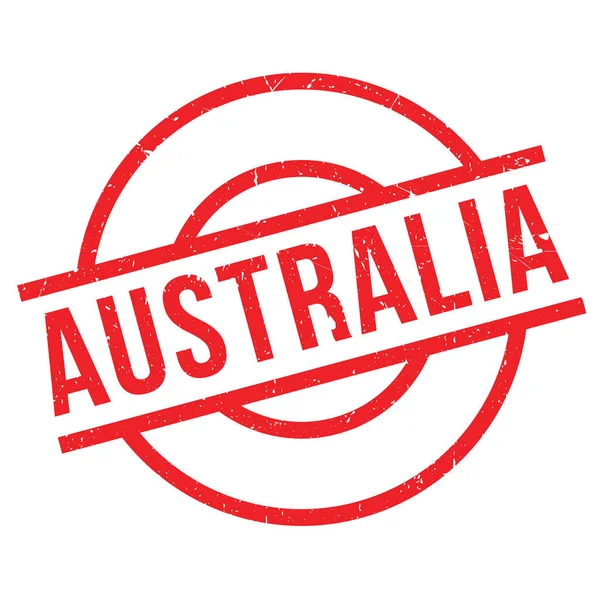 Avustralya lastik damgası — Stok Vektör