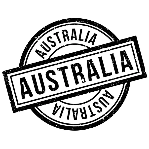 Avustralya lastik damgası — Stok Vektör