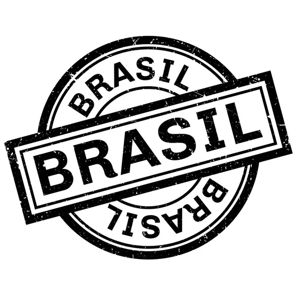 Brasilianischer Gummistempel — Stockvektor