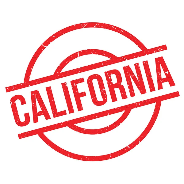 California sello de goma — Vector de stock