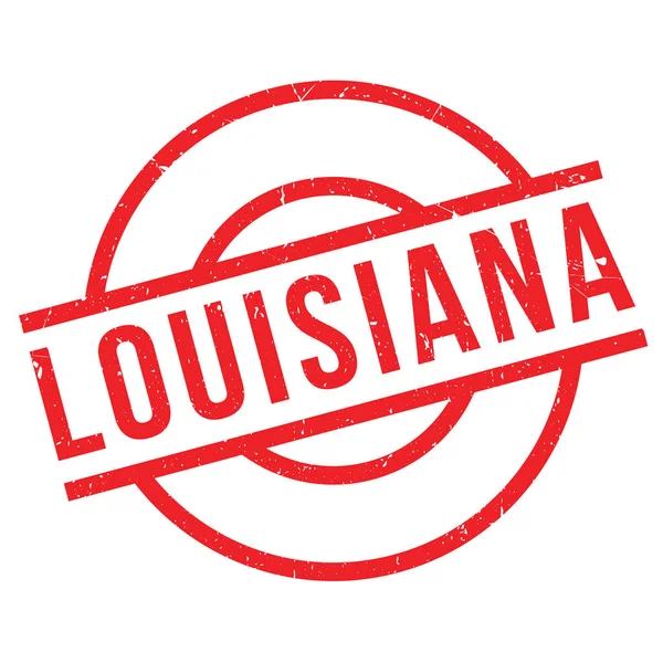 Louisiana Sello de goma — Archivo Imágenes Vectoriales