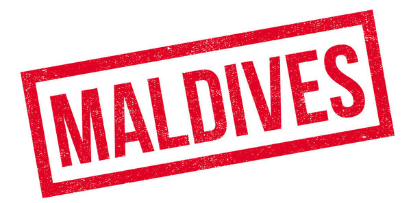 Maldives rubber stamp