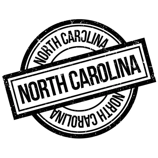 North Carolina Gummistempel — Stockvektor