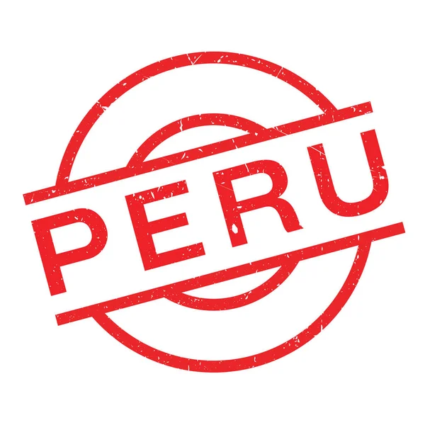 Peru pieczątka — Wektor stockowy