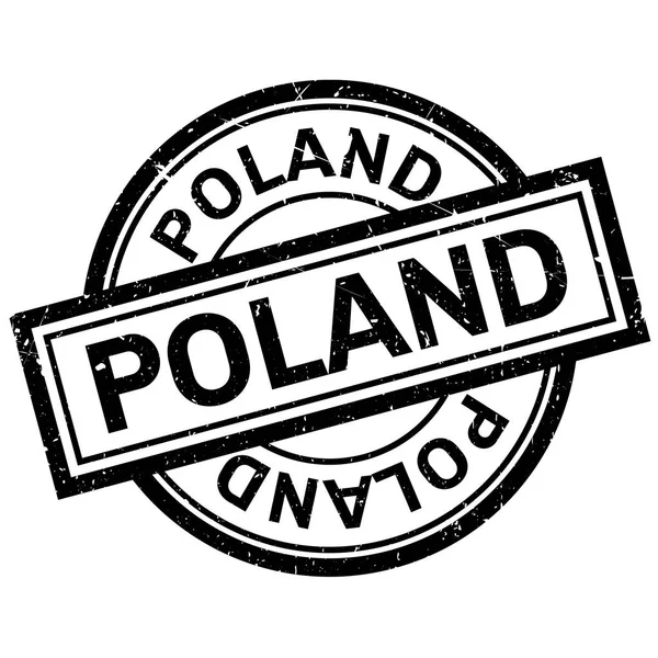 Polen Rubberstempel — Stockvector