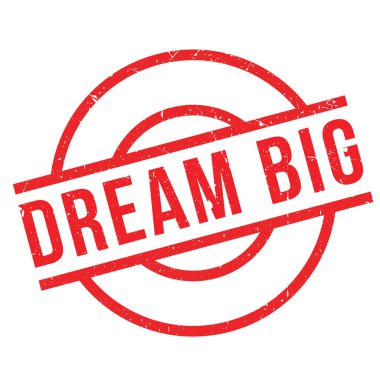 Rüya büyük lastik damgası