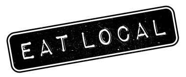 Yerel lastik damgası yemek