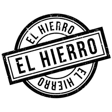 El Hierro rubber stamp