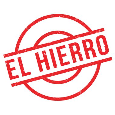 El Hierro rubber stamp