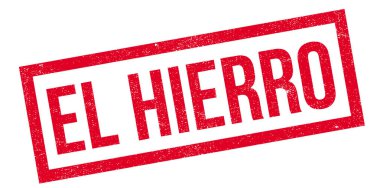 El Hierro rubber stamp