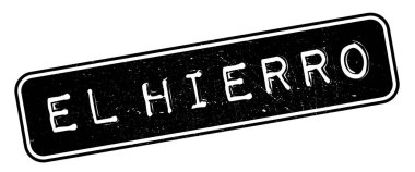 El Hierro rubber stamp
