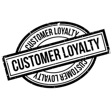Customer Loyalty rubber stamp clipart