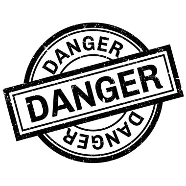 tehlike lastik damgası