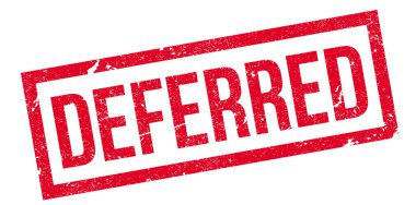 Ertelenen lastik damgası