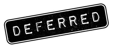 Ertelenen lastik damgası