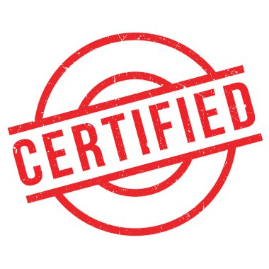 Sertifikalı lastik damgası