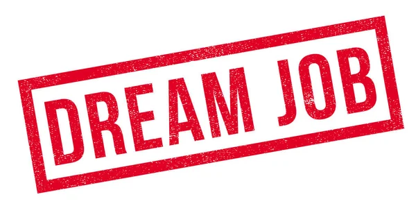 Резиновая марка Dream Job — стоковый вектор
