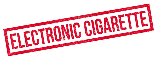Elektronická cigareta razítko — Stockový vektor