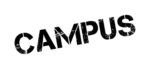 Campus gummistämpel — Stock vektor