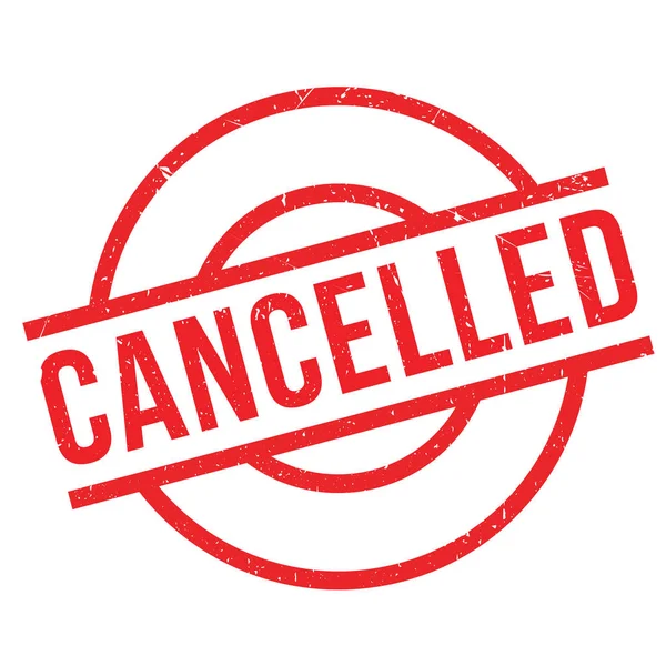 Sello de goma cancelado — Vector de stock