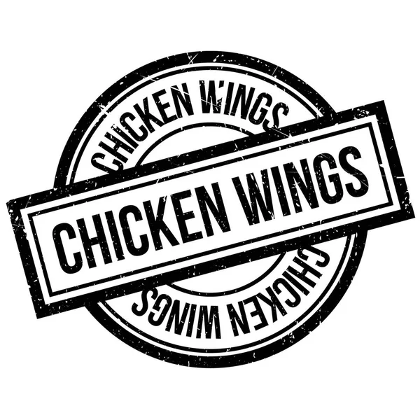 Резиновая марка Chicken Wings — стоковый вектор