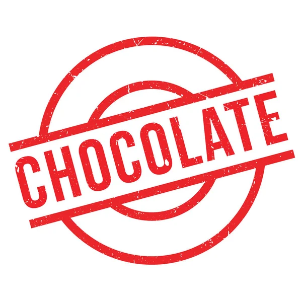 Σοκολάτα καουτσούκ σφραγίδα — Διανυσματικό Αρχείο