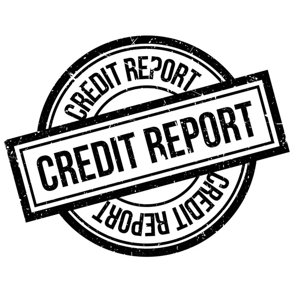 Credit verslag Rubberstempel — Stockvector