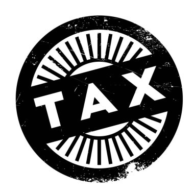 Vergi pul. Grunge tasarım toz çizikler ile.