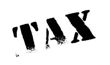 Vergi pul. Grunge tasarım toz çizikler ile.