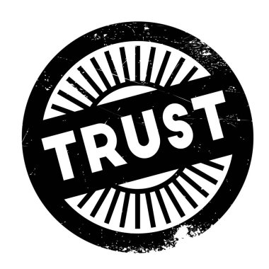 Damga güven. Grunge tasarım toz çizikler ile. 