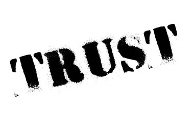 Damga güven. Grunge tasarım toz çizikler ile. 