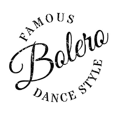 Ünlü dans stili, bolero damgası