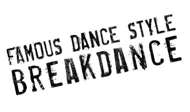 Ünlü dans stili, Breakdance damgası