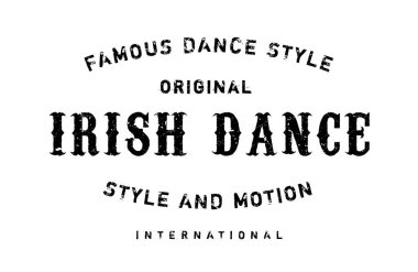 Ünlü dans stili, İrlanda dansı damga