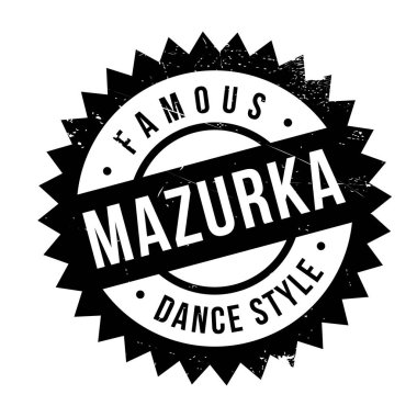 Ünlü dans stili, Mazurka damgası