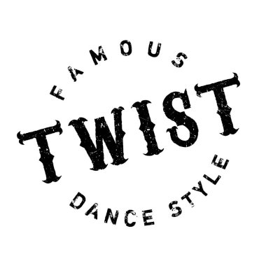 Ünlü dans stili, Twist damgası
