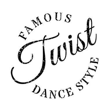 Ünlü dans stili, Twist damgası