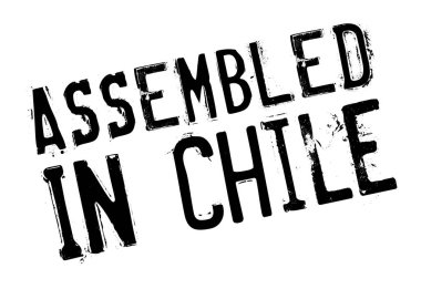 Şili lastik damgalamak içinde monte