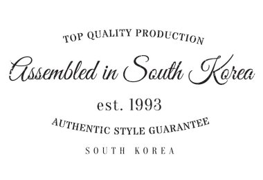 Güney Kore lastik damgalamak içinde monte