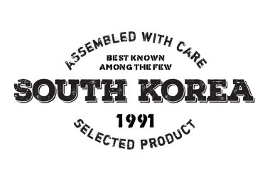 Güney Kore lastik damgalamak içinde monte