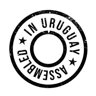 Uruguay lastik damgalamak içinde monte