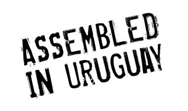 Uruguay lastik damgalamak içinde monte