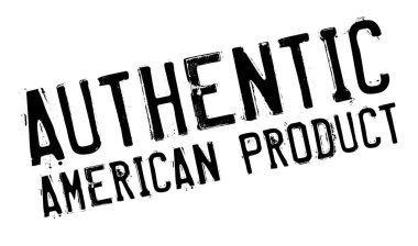 otantik Amerikan ürünü damgası