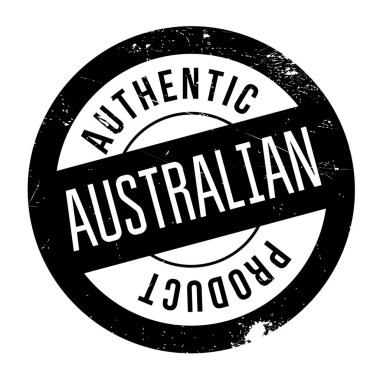 otantik Avustralya ürün damgası